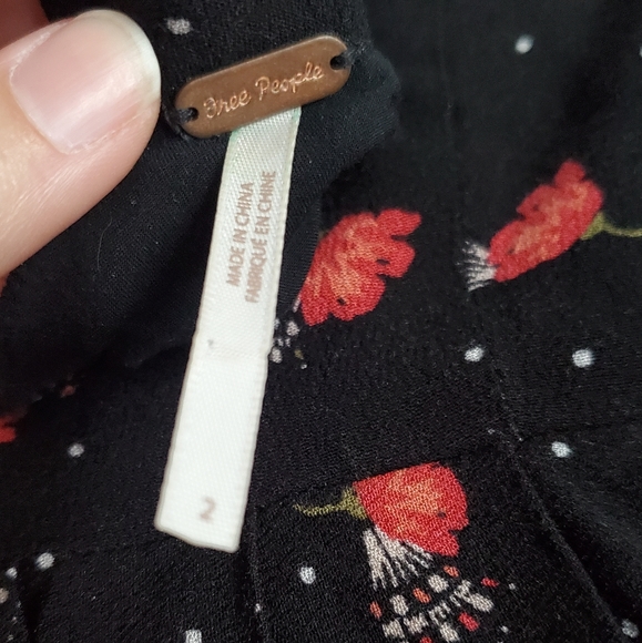 Free People Poppy Bell Sleeve Mini Dress - Picture 7 of 7